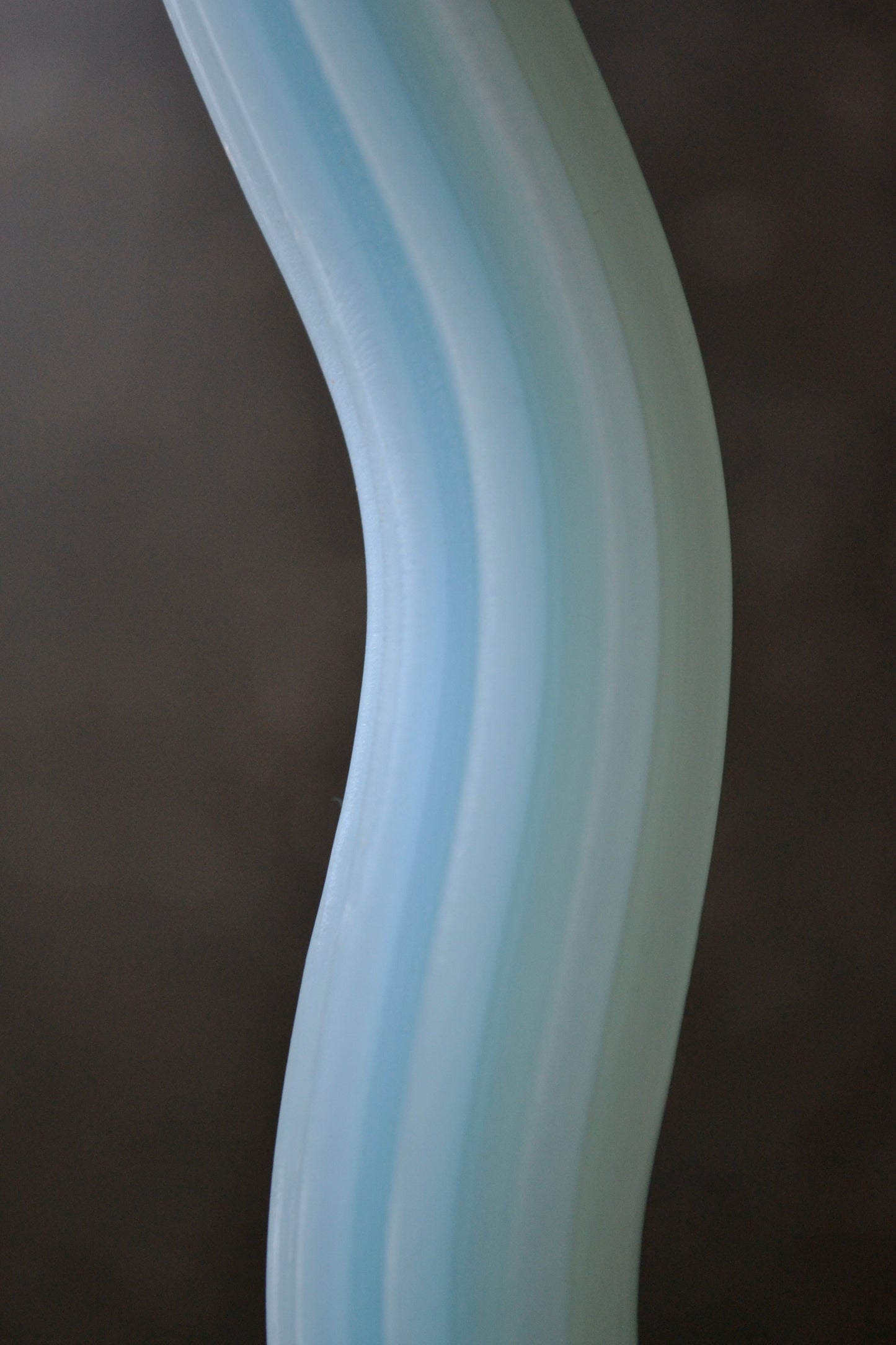 Wavy candlesticks, colorful candles, pink green blue candlesticks, home decor, blue zoom in view