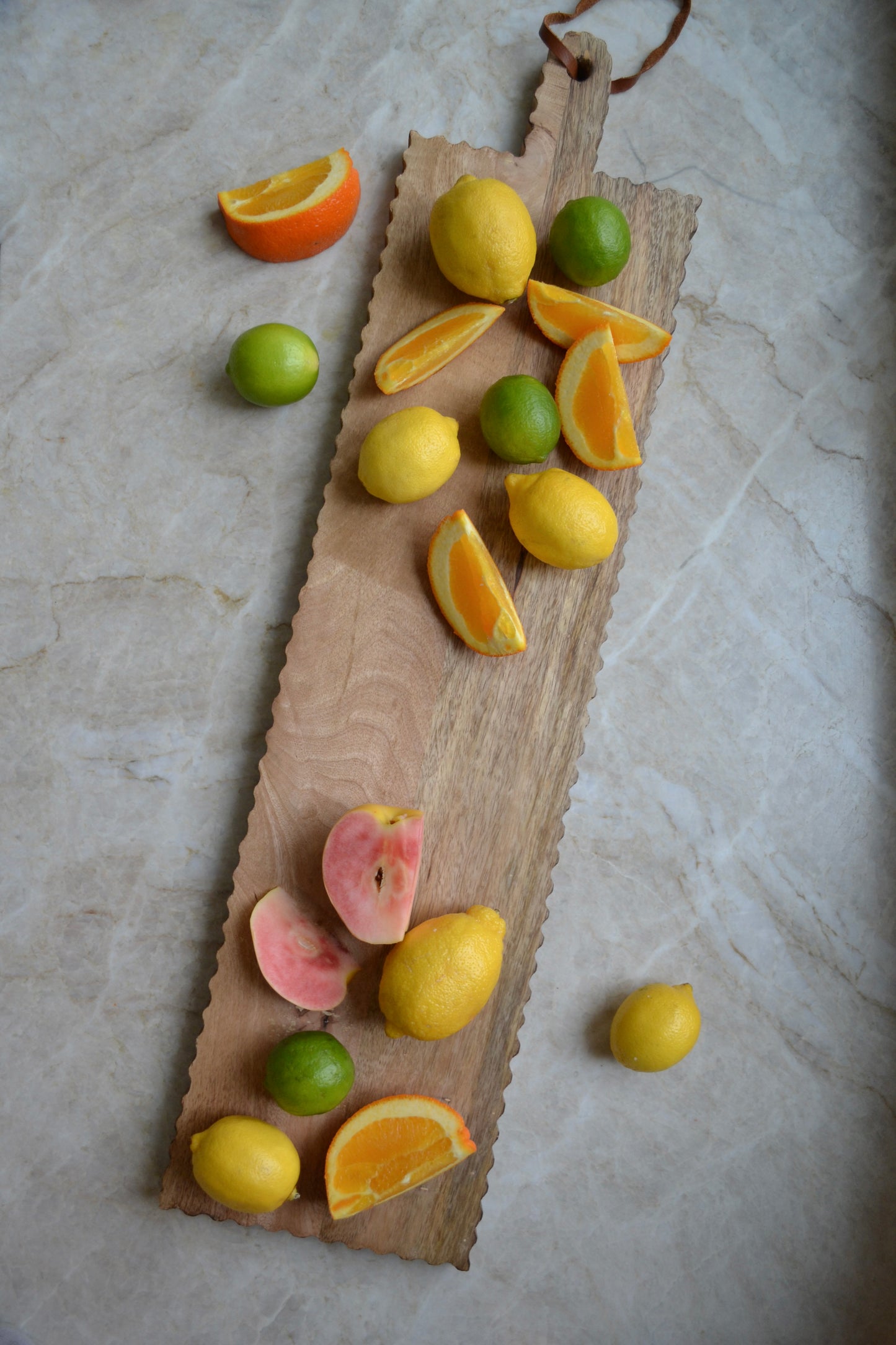 Large charcuterie board, cutting board, serving board for food, kitchen decor, mango wood board, unique charcuterie board, wavy edge cutting board, oversized charcuterie board, view with handle